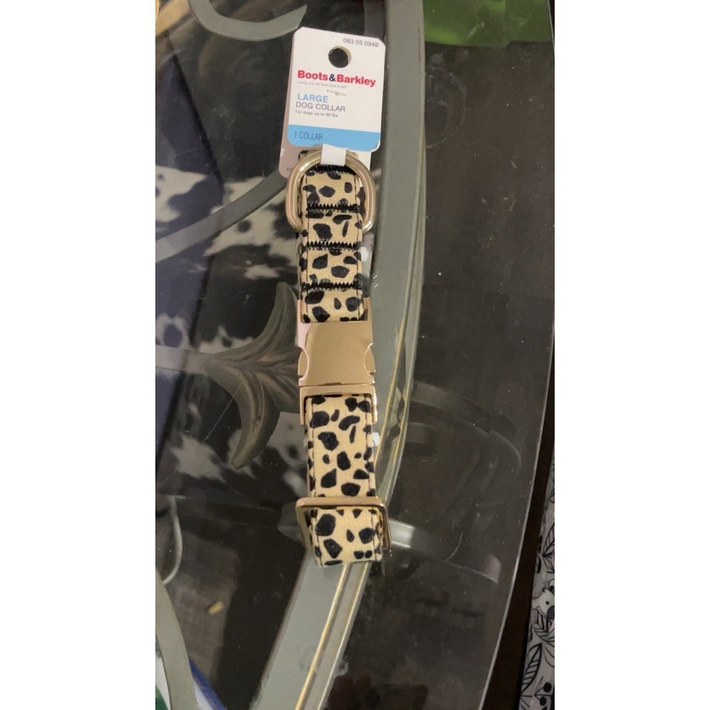 Boots and Barkley Dog Collar Size Large